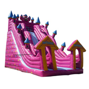 bouncy castle with slide princess